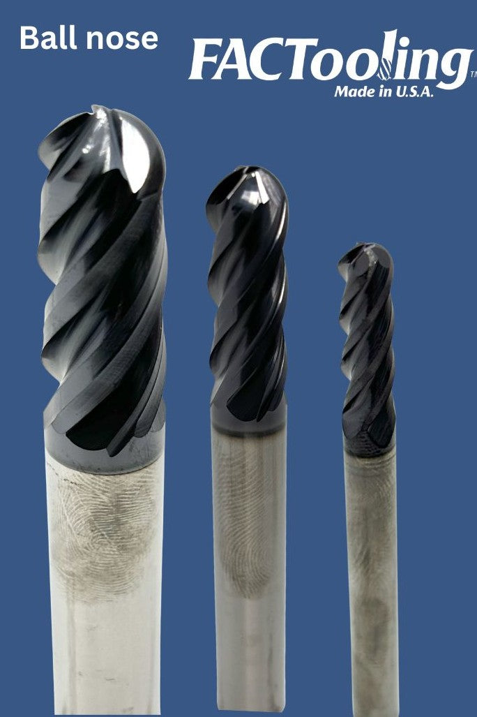 4 Flute Ball Nose AlTiN