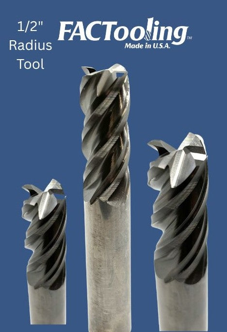 1/2"4 Flute Radius