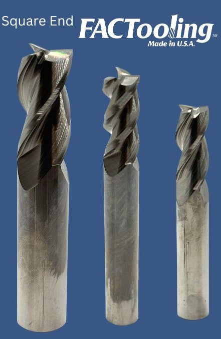 3 Flute Aluminum Cutting Standard Length