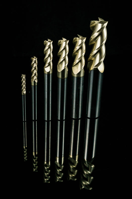 3 Flute 015 Radius Carbide End mill ZRN